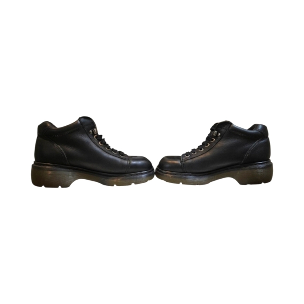 Dr. Martens 8550 Black Leather Boots Size UK 8/US 10 Chunky England 90s Vintage - Picture 6 of 12